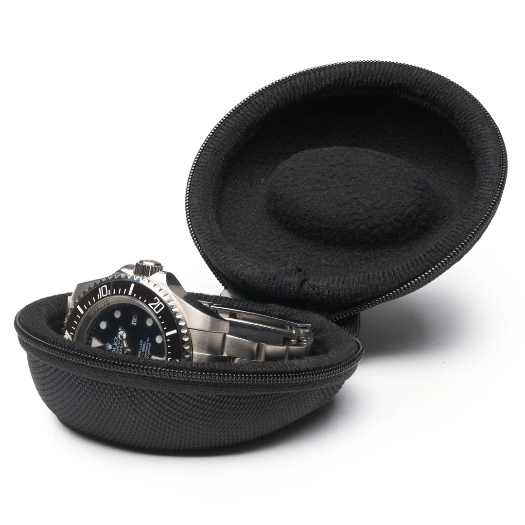 Travel Watch Suede Pouch